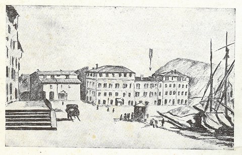Gravue imprimee sur la brochure de Menica Rondelly Lou presepi Nissard Copyright